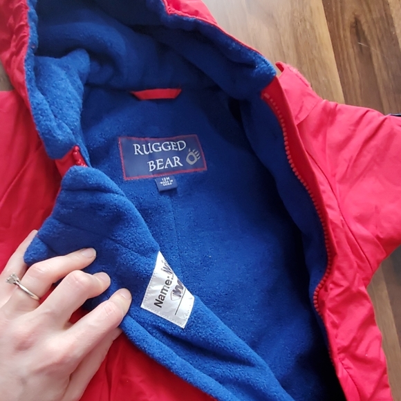 Red winter one piece - Picture 2 of 2